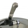 Moderne Wasserhahn für mobile Wasserversorgung, ideal für Camping und Fahrzeugausbau, ausgestattet mit hochwertigem Edelstahl und flexibler Verbindung für einfache Installation in Waschbecken oder Wasserkanistern. Perfekt für frisches Wasser und verschiedene Anwendungen im Freien.