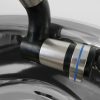 Moderne Wasserarmatur für mobile Wasserversorgung, ideal für Campingbedarf und Fahrzeugumbauten. Die Armatur ist aus hochwertigem Edelstahl und ermöglicht den Anschluss an Frisch- und Grauwasserkanister. Perfekt für Waschbecken in Bullis oder Transportern sowie für Marktstände.