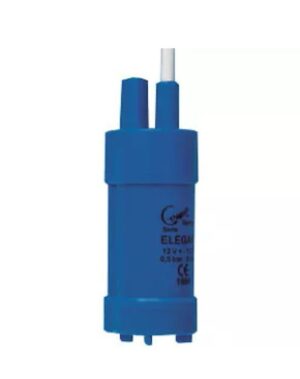 Kompakte 12V Wasserpumpe für mobile Wasserversorgung, ideal für Camping, Transporter und Marktstände. Leistungsstark mit einer Fördermenge von 0,5 bar, perfekt für den Einsatz mit Frischwasser- und Grauwasserkanistern.