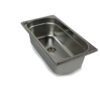 Edelstahl-Waschbecken für mobile Wasserversorgung, ideal für Camping und Fahrzeugausbau. Perfekt für Frischwasser- und Abwassersysteme, geeignet für Vans und Marktstände.