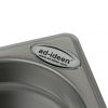 Edelstahl-Waschbecken von ad-ideen, ideal für mobile Wasserversorgung im Campingbereich, ausgestattet mit modernem Design und langlebiger Qualität. Perfekt für den Einbau in Bullis oder Transportern.