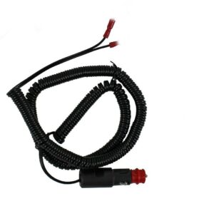 Kabel mit Spiralschnur zur mobilen Wasserversorgung, ideal für Campingbedarf und den Ausbau von Bullis oder Transportern. Perfekt für den Anschluss von Pumpen in mobilen Waschbecken oder anderen Anwendungen.
