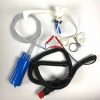 Mobile Wasserversorgung Zubehörset mit Pumpe, Schläuchen und Anschlussmaterial für Campingbedarf und Fahrzeugumbauten, ideal für Waschbecken und Warmwasserlösungen.