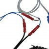 Elektrische Pumpe für mobile Wasserversorgung, ideal für Camping und Transporter. Ausgestattet mit Kabelanschlüssen für einfache Installation, geeignet für Frisch- und Abwasseranwendungen. Perfekt für Waschbecken und andere Lösungen im Outdoor-Bereich.