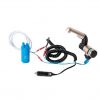 Mobile Wasserversorgungssystem mit Wasserpumpe und Wasserhahn für Camping und Transporter. Ideal für die Installation in Bullis oder Marktständen, inklusive Anschluss für Zigarettenanzünder. Perfekt für frisches Wasser und einfache Handhabung unterwegs.