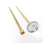 Thermometer mit Messfühler zur Temperaturüberwachung in mobilen Wasserversorgungssystemen, ideal für Camping und Marktstände von ad ideen.